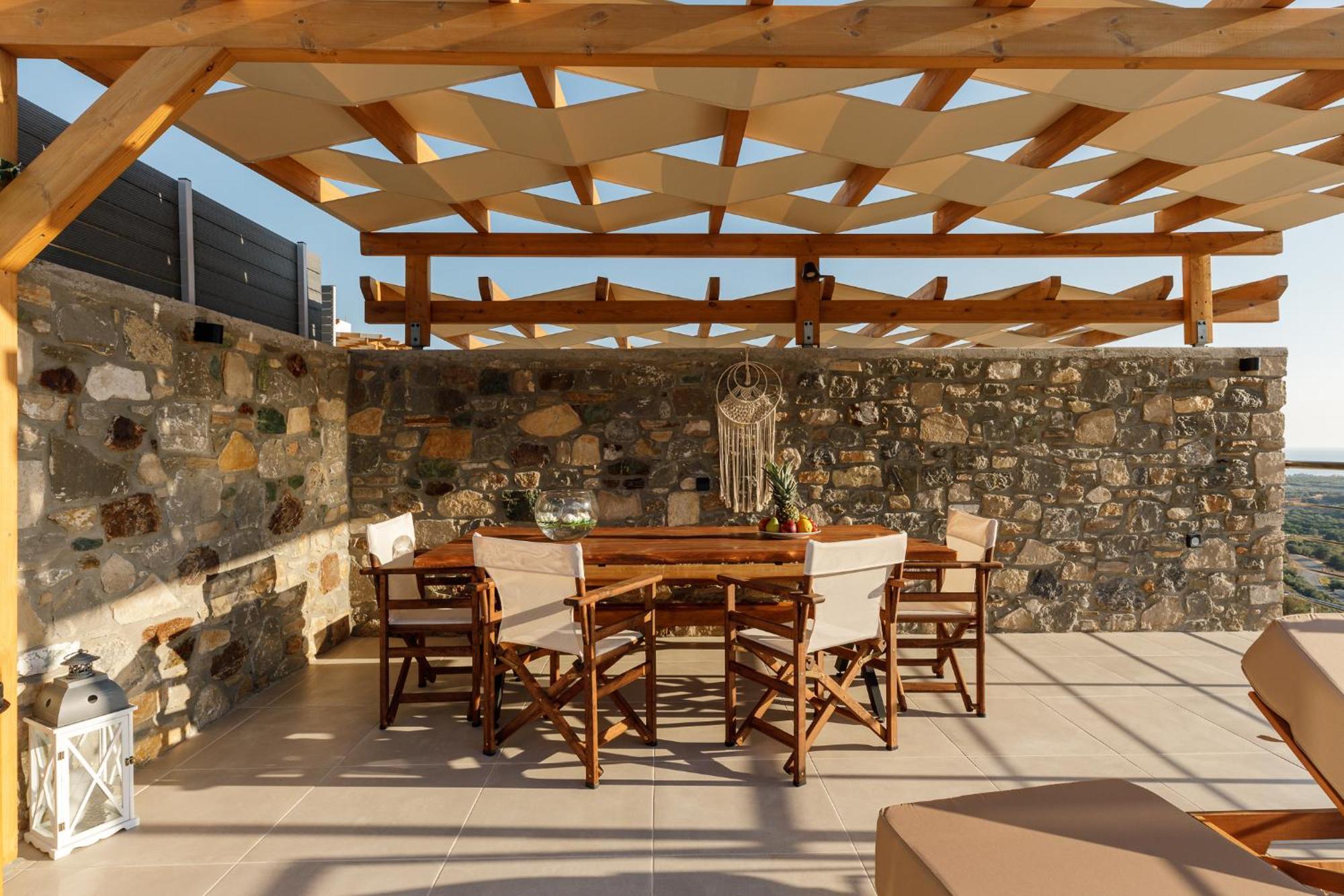 Mediterranean View Villa Makry Gialos  Exterior photo
