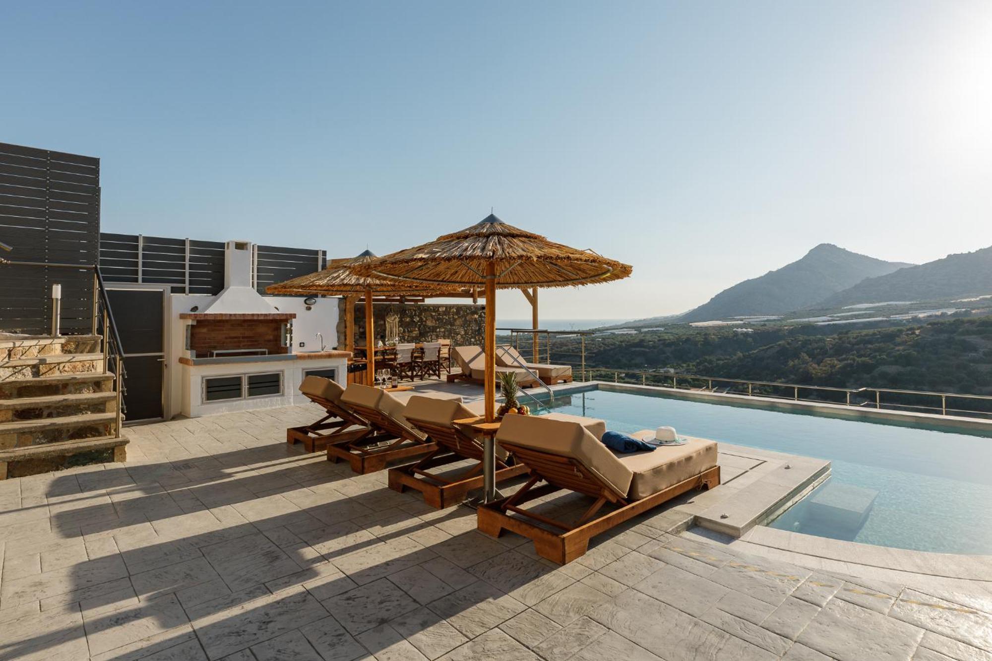 Mediterranean View Villa Makry Gialos  Exterior photo