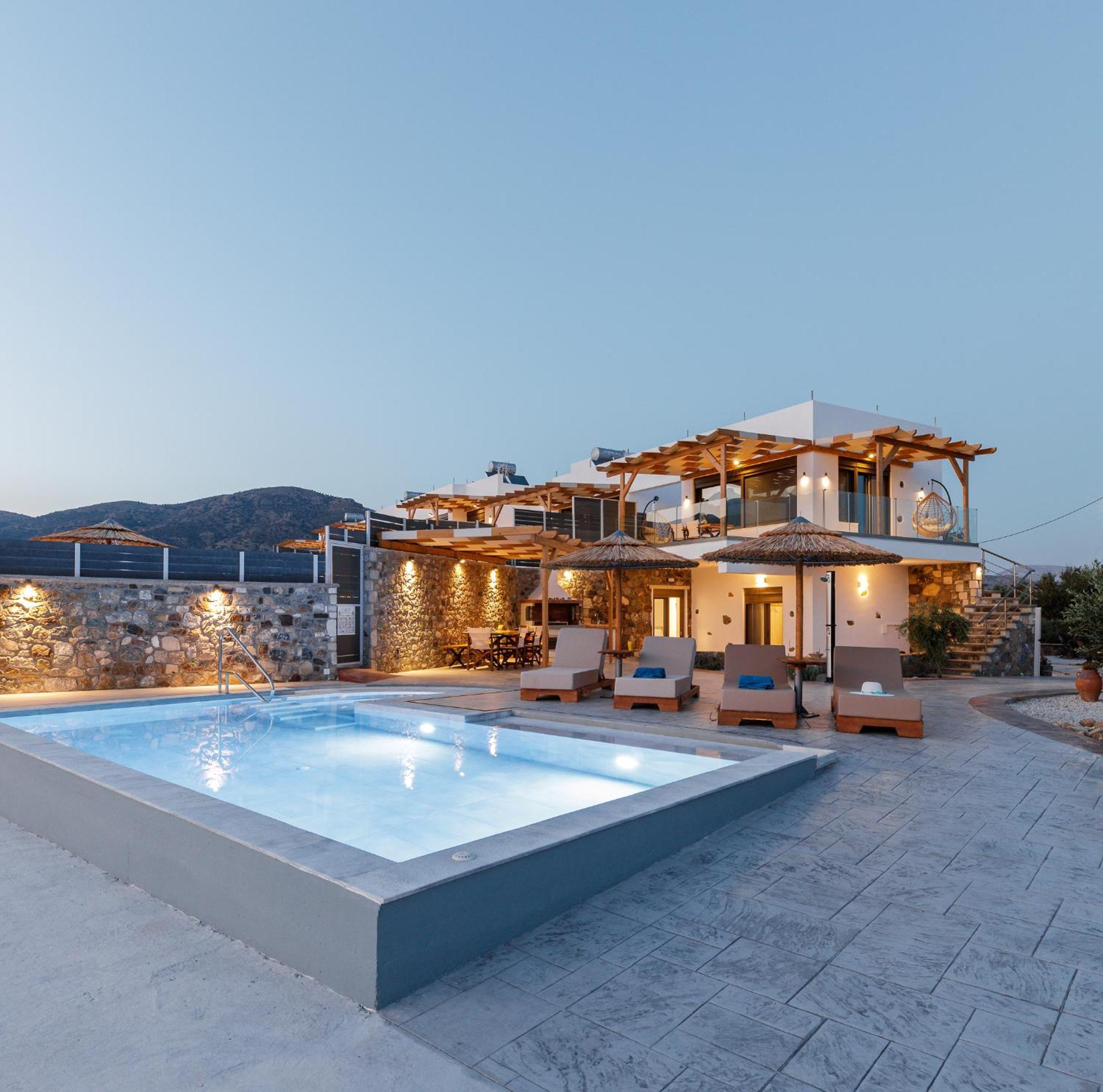 Mediterranean View Villa Makry Gialos  Exterior photo