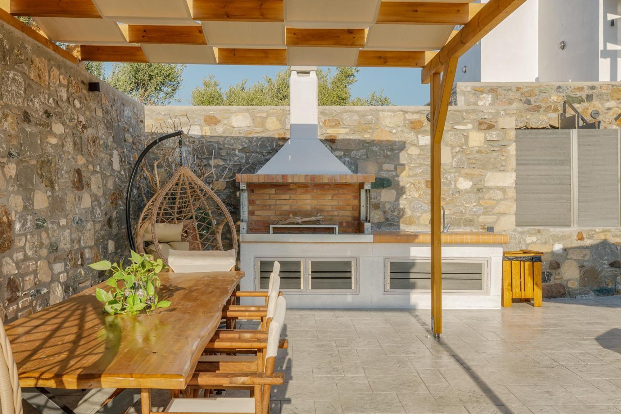 Mediterranean View Villa Makry Gialos  Exterior photo